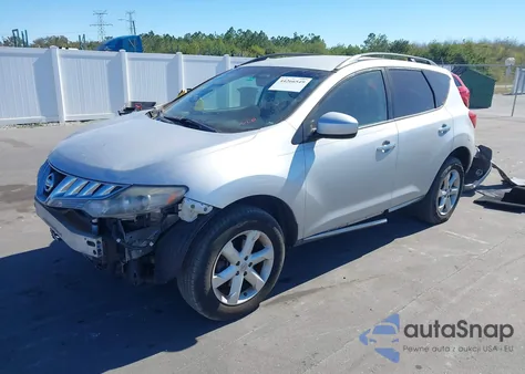 2010 Nissan Murano Sl z USA, uszkodzony, nr VIN JN8AZ1MU1AW008978